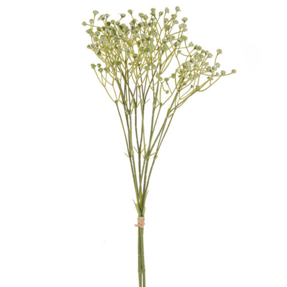 Artificial Gypsophila Bundle Green 45cm Artificial Flowers
